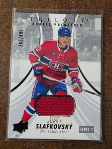 Parche Juraj Slafkovsky Rookie Premieres Nivel 1 /499 2022-23 Trilogía Hockey - Imagen 1 de 2