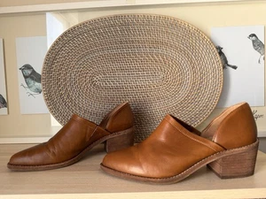 Madewell Damen-Slipper cognacbraun Leder Lucie D'orsay Größe 8,5 - Bild 1 von 17