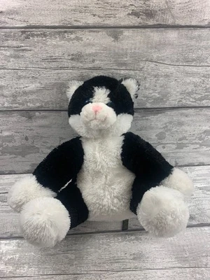 The Bear Factory Black & White Cat Plush 12” - Image 1 of 4