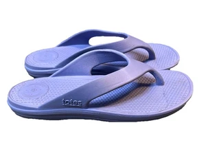 Totes Sol Bounce Thong sandali donna taglia 10 viola - Foto 1 di 8