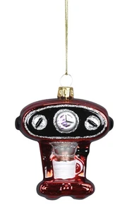 Baumschmuck Kaffeemaschine - Baumkugel Kaffee Maschine, Espressomaschine - Bild 1 von 1