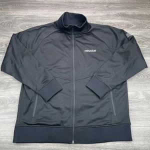 North Face Jacke Herren XL schwarz Tech Full Zip Fleece Kadettenkragen Reißverschlusstaschen - Bild 1 von 14