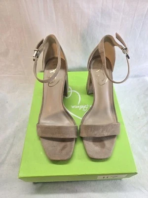 Sandalias de gamuza beige Sam Edelman Daniella para mujer talla 6,5 Foto 1 de 4