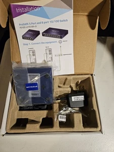 NETGEAR ProSafe FS105 v3 5-Port 10/100 Fast Network Switch - Picture 1 of 3