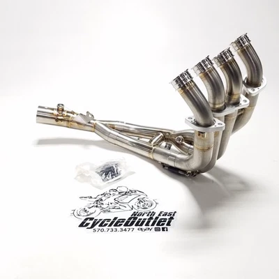 17-20 YAMAHA YZF R6 S.S AKRAPOVIC EXHAUST  PIPE MUFFLER SLIP ON CAN SILENCER - Image 1 of 4