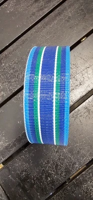 Lawn Chair USA Chair Replacement Webbing - Dark Sea Island Blue 2.25"x150'