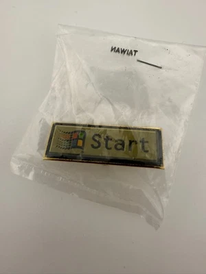 Vintage Microsoft Windows Start Button Pin - Promo Item - Image 1 of 4
