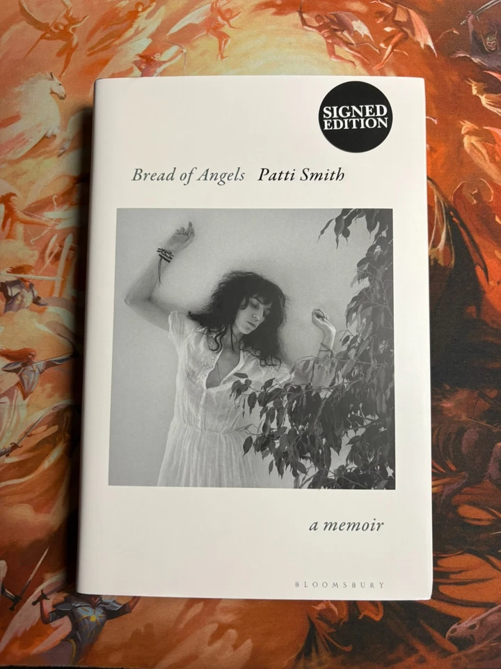 SIGNED & IN HAND!! Patti Smith Bread Of Angels Book Hardback Memoir Brand New - Image 1 of 1