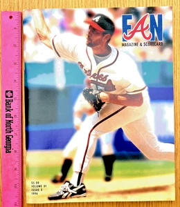 ATLANTA BRAVES FAN MAGAZIN VOL. 31 Nr. 3 - JOHN SMOLTZ - 1996 - Bild 1 von 3