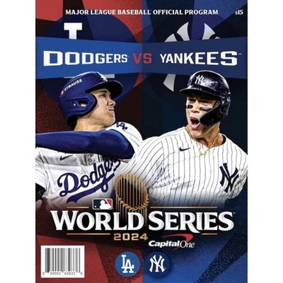 Shohei Ohtani World Series 2024 Official Program Yankees vs Dodgers Unopened - Image 1 of 2