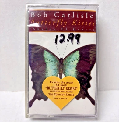 Bob Carlisle - Butterfly Kisses - 1996 Cassette - Mint, SEALED - Image 1 of 3