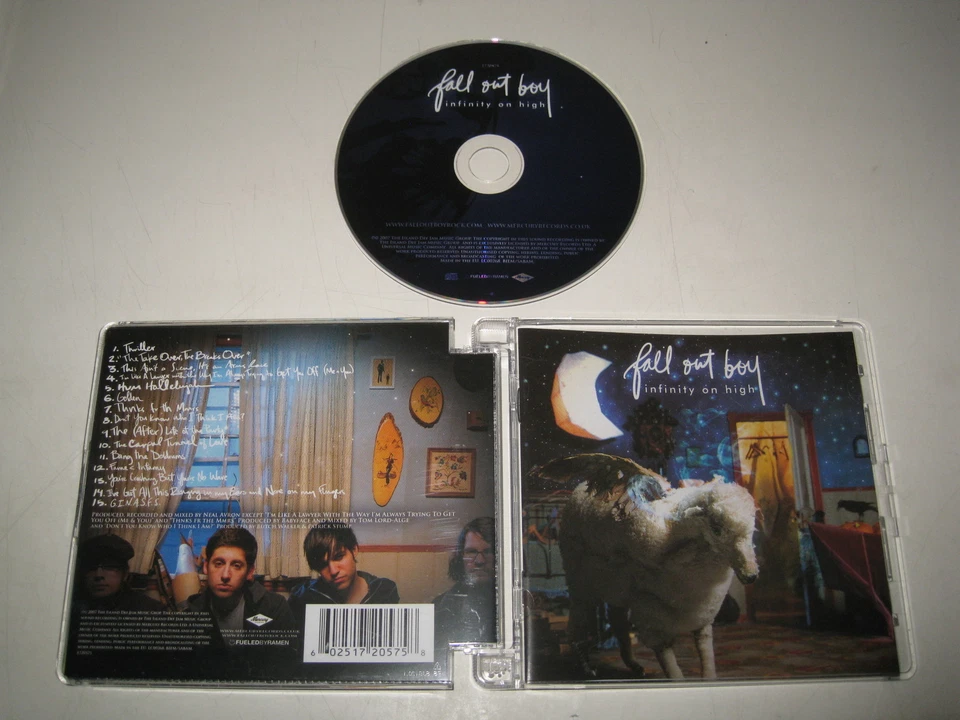 FALL OUT BOY/INFINITY ON HIGH(MERCURY 1720575) CD ALBUM - Bild 1 von 1