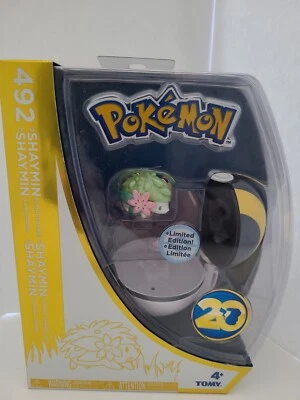 2016 Pokémon 20º aniversário Shaymin 492 com boneco Pokéball - Imagem 1 de 4