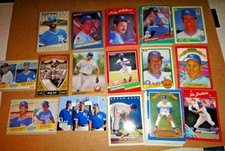 ROYALS, 4 COMP TEAM SETS=1989 FLEER/1986-1990 & 1991 DONRUSS+++MORE ROYALS