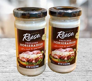 2 Reese Prepared Horseradish 6.5.oz Jars ~ 2 Pack - Picture 1 of 2