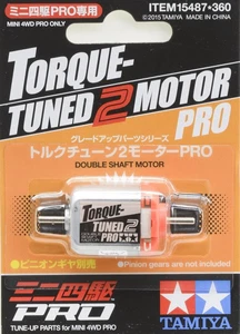Tamiya 15487 1/32 Mini 4WD Pro JR Torque-Tuned 2 Motor Pro GP487 14400rpm - Foto 1 di 1