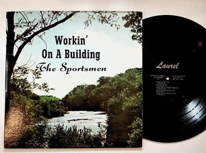 The Sportsmen Workin On A Building Gospel Vinyl LP Cherokee Indian Reservation - Picture 1 of 2