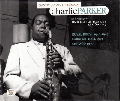 CHARLIE PARKER The Complete Live Performances On Savoy 4 x CD box Set Jazz - image 1 of 2