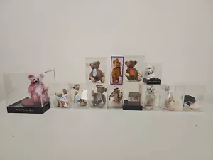 Lot Of LITTLE GEM TEDDY BEARS SIGNED & DATED - Picture 1 of 9