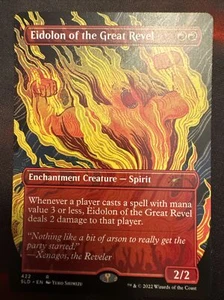 MTG Eidolon of the Great Revel Secret Lair Drop 422 regolare raro - Foto 1 di 2