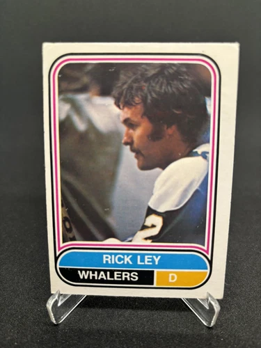1975-76 O-Pee-Chee WHA Set-Break # 14 Rick Ley NR-MINT