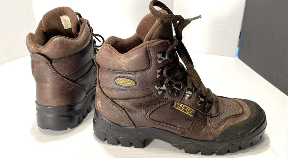 Cabela’s Gore-Tex Leather Boots Womens 9.5W 80033629 Work, Hunting, Camping - Image 1 of 4