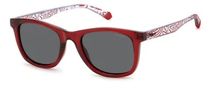 POLAROID KIDS PLD 8060/S C9A RED 46/18/130 JUNIOR Sunglasses - Picture 1 of 3