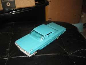 Vintage 1964 Ford Galaxy Light Blue Dealer Promo/kit Car w/working lights - Picture 1 of 6