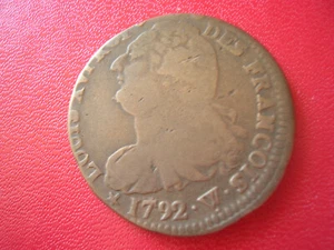 FRANKREICH MÜNZE VON LOUIS XVI 2 BODEN 1792 W ARRAS (A2487) - Bild 1 von 2