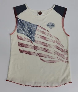 Harley Davidson San Juan, Puerto Rico Shirt - American Flag - HD Size (L) Large - Picture 1 of 5