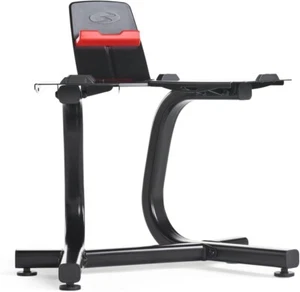 Soporte SelectTech para deportes al aire libre fitness jardín con soporte multimedia mancuernas negro - Imagen 1 de 7