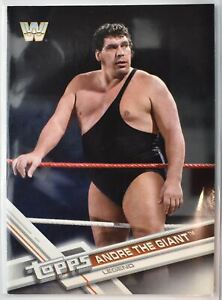 Andre The Giant 182 Topps WWE Wrestling Card 2017