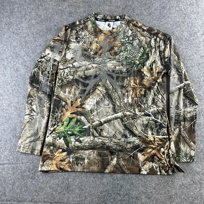 Nike NRG Skeleton Realtree Camo Running Womens T Shirt Top Sz Medium CJ0182-237 - Image 1 of 4