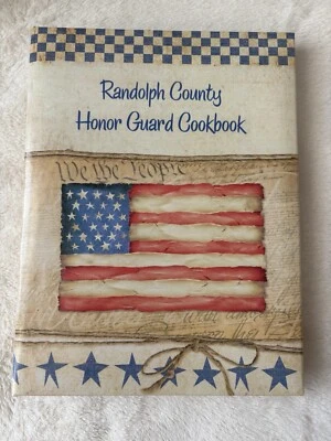 Randolph County Honor Guard Cookbook 2018 Asheboro, North Carolina  - Image 1 of 4