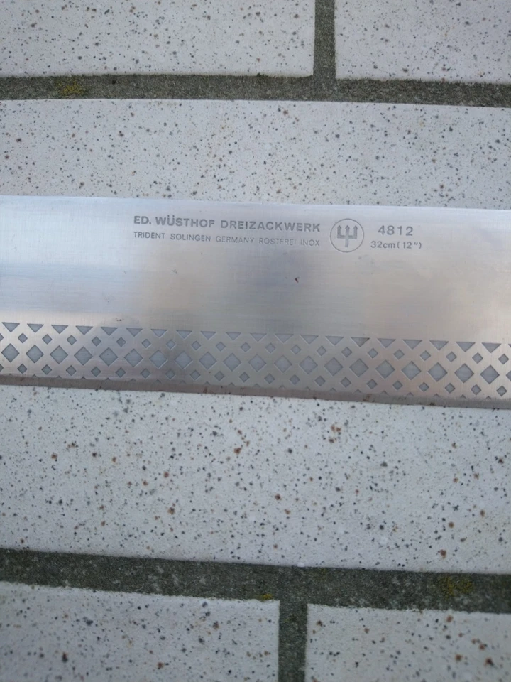 Doppelgriffmesser Käsemesser Wüsthof Edelstahl 4812, 32 cm - Image 1 of 4
