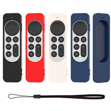 Silicone Protective Case Skin for Apple TV 4K 5th 2021 Remote Control Shockproof