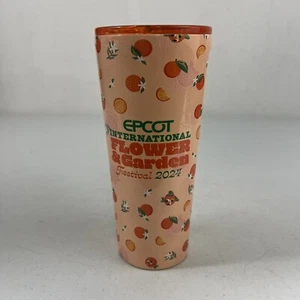 2024 Disney Parks Epcot Flower Garden Festival Orange Bird Corkcicle Tumbler - Picture 1 of 5