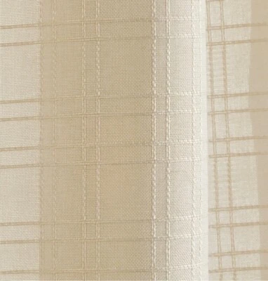 "Cortina de ducha de tela escocesa tejida tonal cosida SONOMA Goods 70"" x 72"" - Nueva" Foto 1 de 2