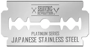 Double Edge Razor Blades - Platinum Stainless Steel for Smooth Shave - 100 Count - Picture 1 of 6