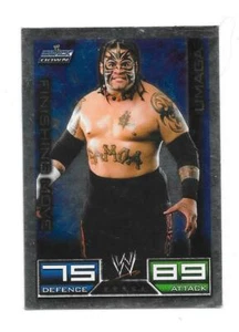 Karte - Topps Slam Attax Catch 2008 - Smack Down - Umaga - Finishing Move - Bild 1 von 2