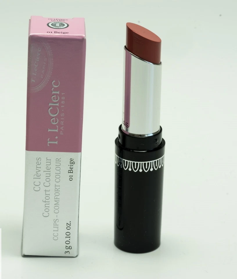 T. LeClerc CC Lips Comfort Colour Lipstick (01 Beige) NEU&OVP - Bild 1 von 1