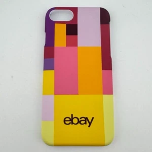 eBay Logo Branded Phone Case for iPhone SE (2022-20) 8, 7, 6, 6s - NEW NOS - Picture 1 of 4