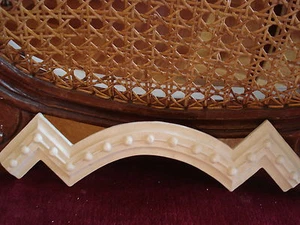 Stucco schlichtes Eckdekor 102-529c Deckenspiegel Stuck mit Perlen - Bild 1 von 3
