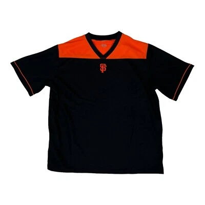 Camisa vintage de los Gigantes de San Francisco con cuello en V bordada con logotipo central talla XL Foto 1 de 4
