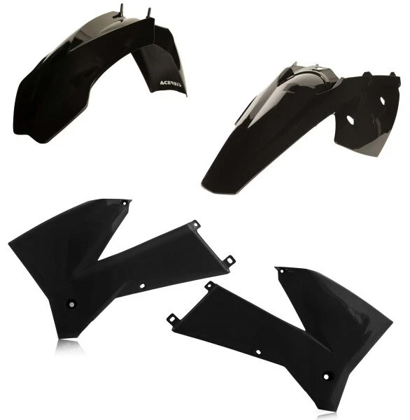 Kit plástico negro KTM 525EXCF 525EXC 2005 2006 2007 EXCF525 EXC525 Foto 1 de 1