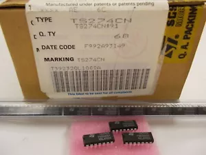10 Stück / 10 pieces TS274CN = TLC274 HIGH PERFORMANCE CMOS QUAD OP. AMP NEW ~ - Picture 1 of 9