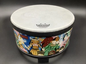 REMO Rhythm Club Floor Tom Kid's Drum 10" Children's Percussion FREE SHIPPING! - Picture 1 of 10