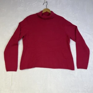 Pursuits Ltd 100% Kaschmir Pullover Gr. M Damen Rosa Stehkragen Minimalistisch - Bild 1 von 7