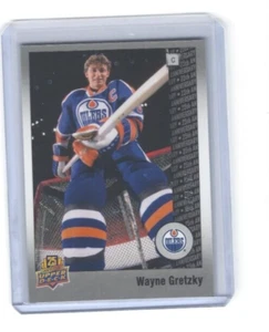 2014 UPPER DECK 25th ANNIVERSARY WAYNE GRETZKY SILVER PARALLEL 234/250 99 OILERS - Picture 1 of 2