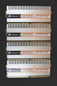 Corsair CM2X1024-6400C4DHX  XMS2 DDR2 Set 4GB (4x1) PC2-6400U DDR2-800 CL4 #6017 - Bild 1 von 1